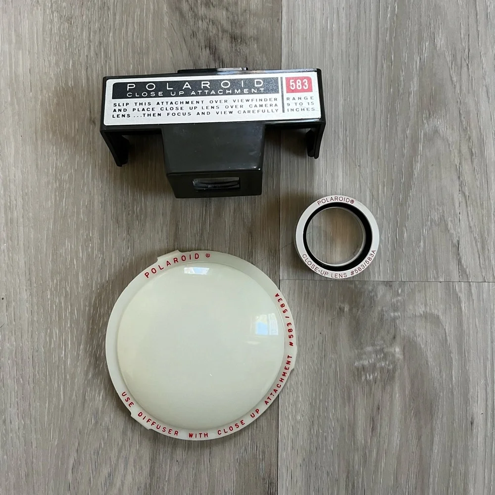 Vintage Polaroid Close-up Kit #583 For Polaroid Automatic Land Cameras